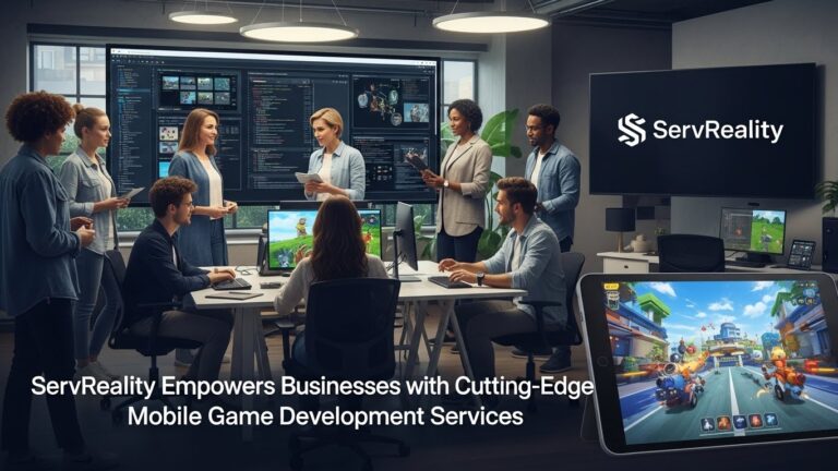 ServReality Empowers Businesses with Cutting-Edge Mobile Game Development Services